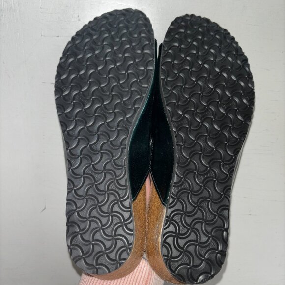 NEW | BIRKENSTOCK Pappillio NamicaTex Glossy Dark GREEN Narrow EU 38 - Picture 8 of 8